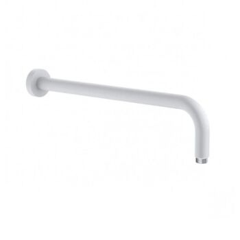 Brat palarie dus de perete KLUDI A-QA 400mm White Mat 6651453-00