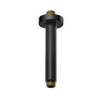Brat palarie dus de tavan KLUDI A-QA 150mm Black mat 6651539-00