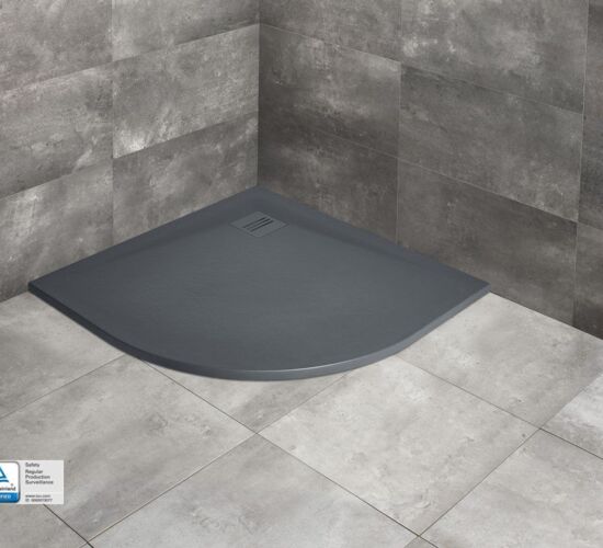 Cadita dus Radaway Kyntos A 900x900x30 anthracit (HKA9090-64)