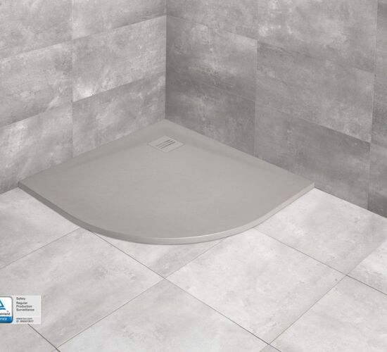 Cadita dus Radaway Kyntos A 900x900x30 cemento (HKA9090-74)