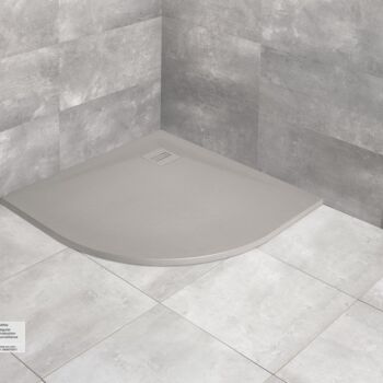 Cadita dus Radaway Kyntos A 900x900x30 cemento (HKA9090-74)