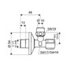 Robinet coltar Schell Comfort 1/2 DN10 (049070699)