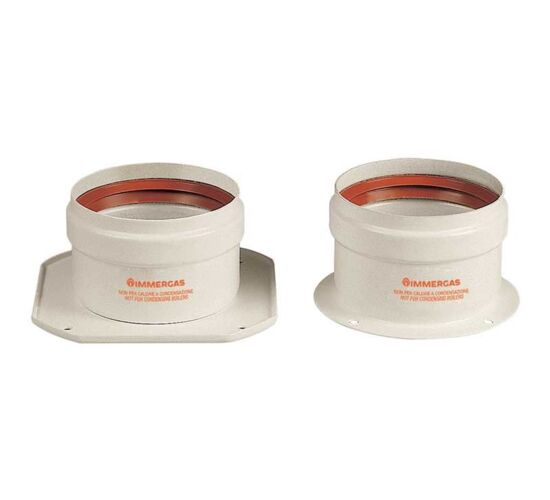 3.011570 Kit flanse tuburi separate D80 Immergas (Conventionale)