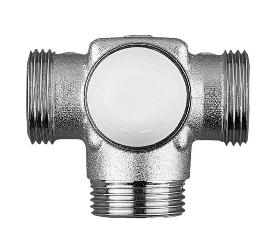 Robinet termostat cu 3 cai 3/4 conectare stanga M 28x1,5 Herz  1774502
