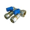 Distribuitor A-P/albastru 4 cai 1x16