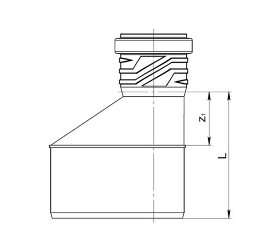 Reductie scurgere Polipropilena PPR  40x32 ASG