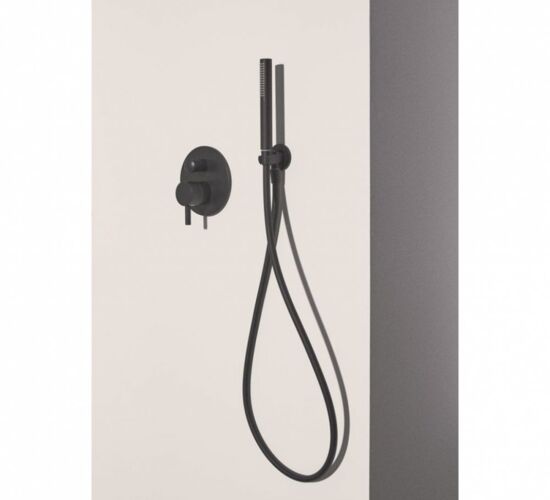 Furtun dus Ideal Standard Idealrain 125cm Negru Mat A3306XG