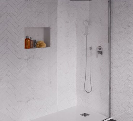 Palarie dus Ideal Standard Idealrain Luxe D400 inox polisat B0386MY