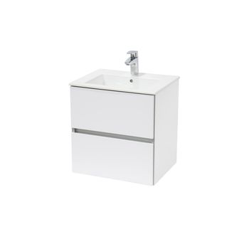 Mobilier baie cu lavoar ROCA Cube 65 White A851198806