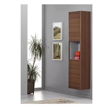 Dulap penal ORKA Duden 168x40x30 Odeon Red Walnut