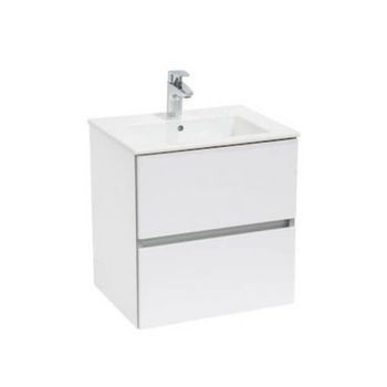 Mobilier baie cu lavoar ROCA Cube 80 White A851199806