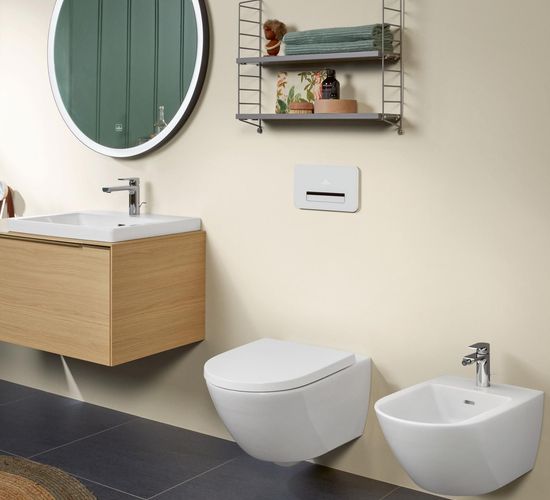 Vas WC suspendat Villeroy&amp;Boch Subway 3.0 cu capac softclose (4670TS01)