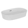 Lavoar pe blat Ideal Standard Atelier Ipalyss Oval 600x380 cu preaplin E139701