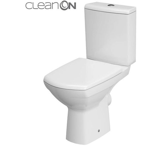 Set WC Cersanit Carina Clean On cu rezervor K31-045