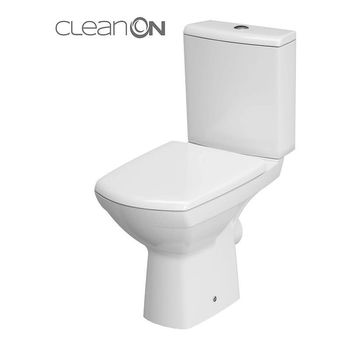 Set WC Cersanit Carina NewClean On cu rezervor si capac K31-044