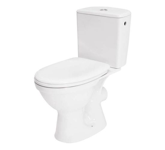 Set WC Cersanit Merida K03-014 cu rezervor si capac