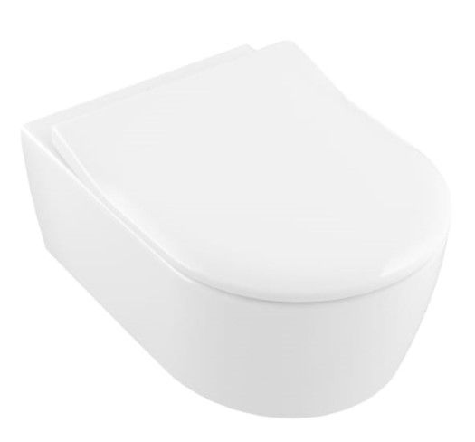 Vas WC suspendat Villeroy&amp;Boch Avento cu capac Slimseat (5656RS01)