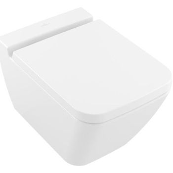 Vas WC suspendat Villeroy&amp;Boch Finion cu capac (4664R0R1+9M88S1)