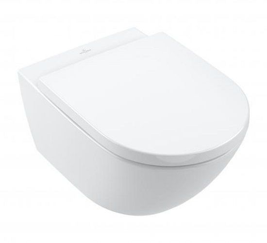 Vas WC suspendat Villeroy&amp;Boch Subway 3.0 cu capac softclose (4670TS01)