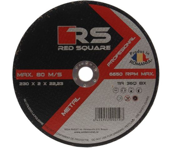 Disc de debitat metal Red Square 230x2.0x22.2mm