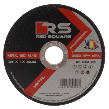 Disc de debitat metal Red Square 125x1.5x22.2mm