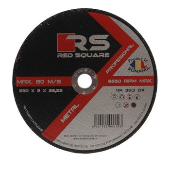 Disc de debitat metal Red Square 230x2.0x22.2mm