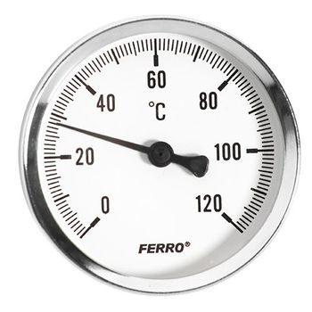 Termometru 63mm 1/2 FERRO