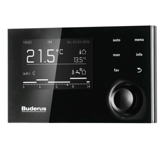 Automatizare Buderus RC310 black cu senzor de exterior